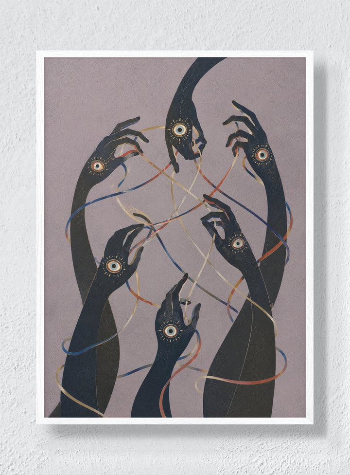 SPELLWORK - White Frame