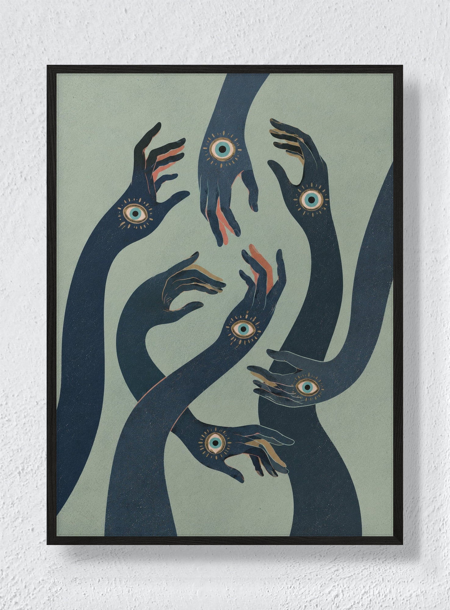 TENDRILS - Black Frame