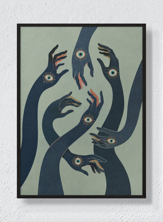 TENDRILS - Black Frame