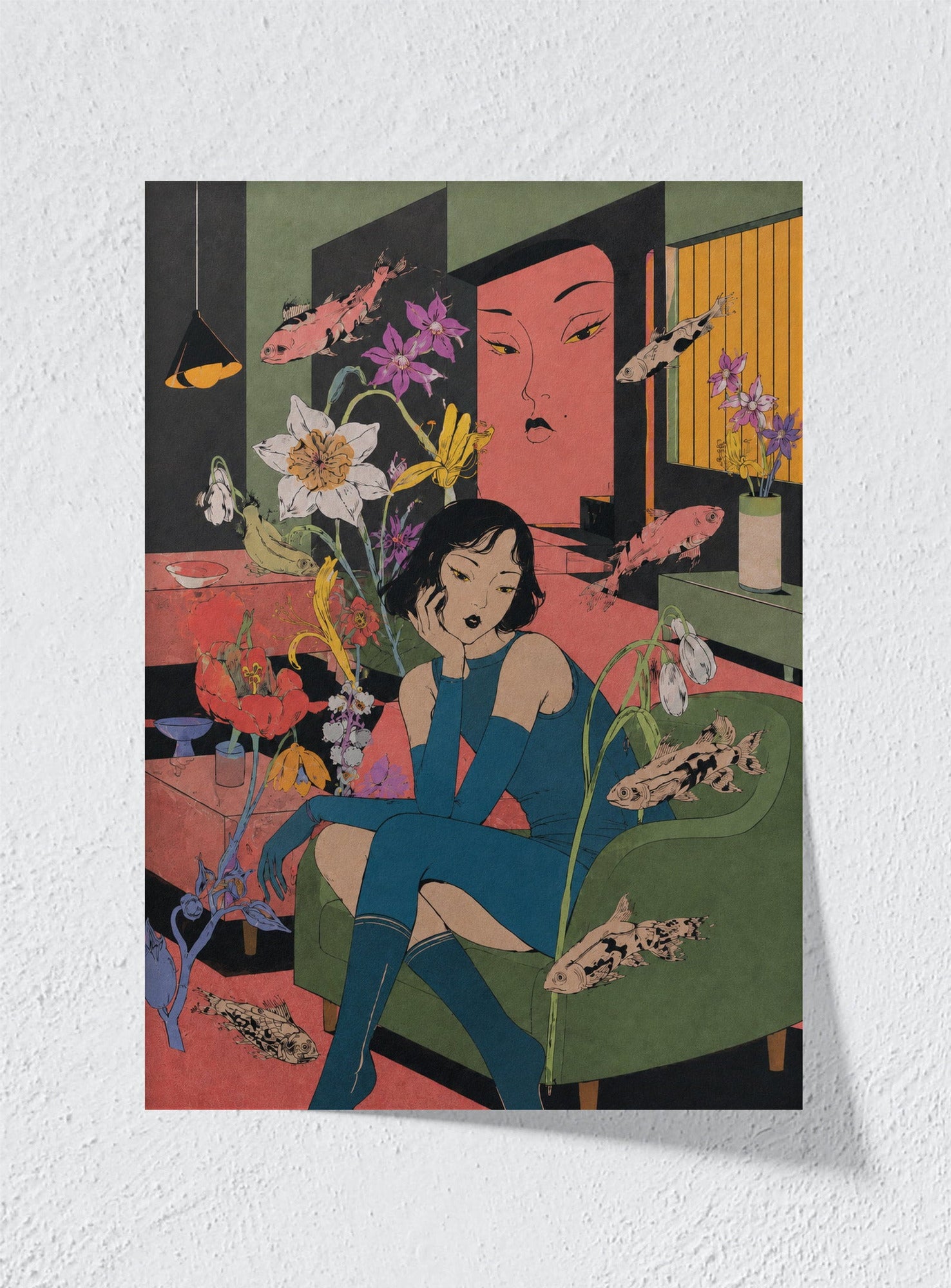 STILL LIFE WITH GUEST - Unframed