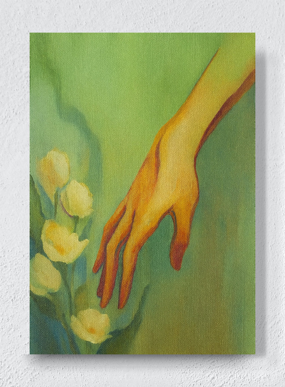 BEFORE THE GARDEN - Unframed canvas