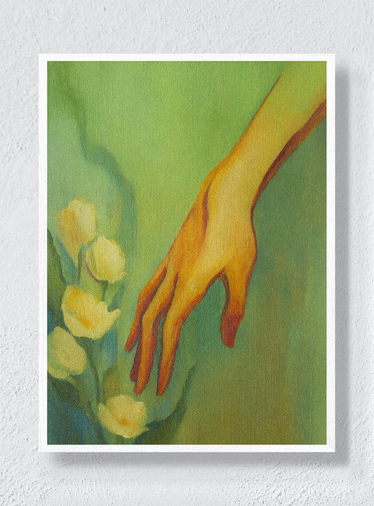 BEFORE THE GARDEN - White Frame