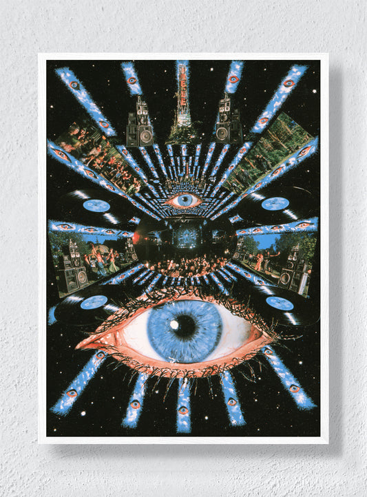 BEYOND THE WATCHING ROOM - White Frame