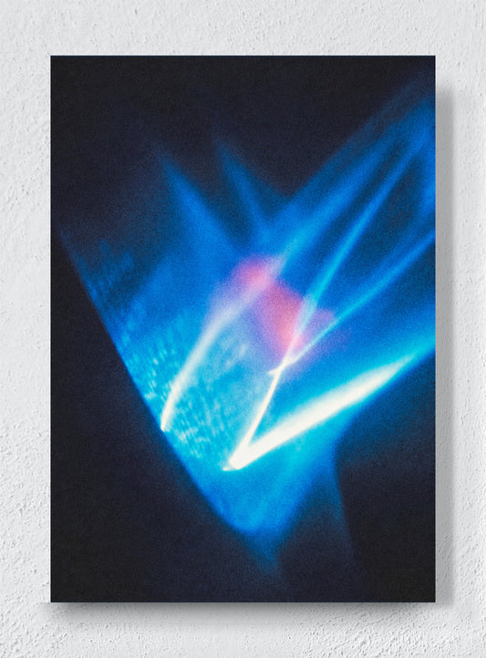 BLUE PRISM - Unframed canvas