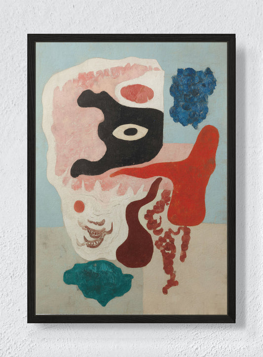 BODIES IN RECALL - Black frame canvas