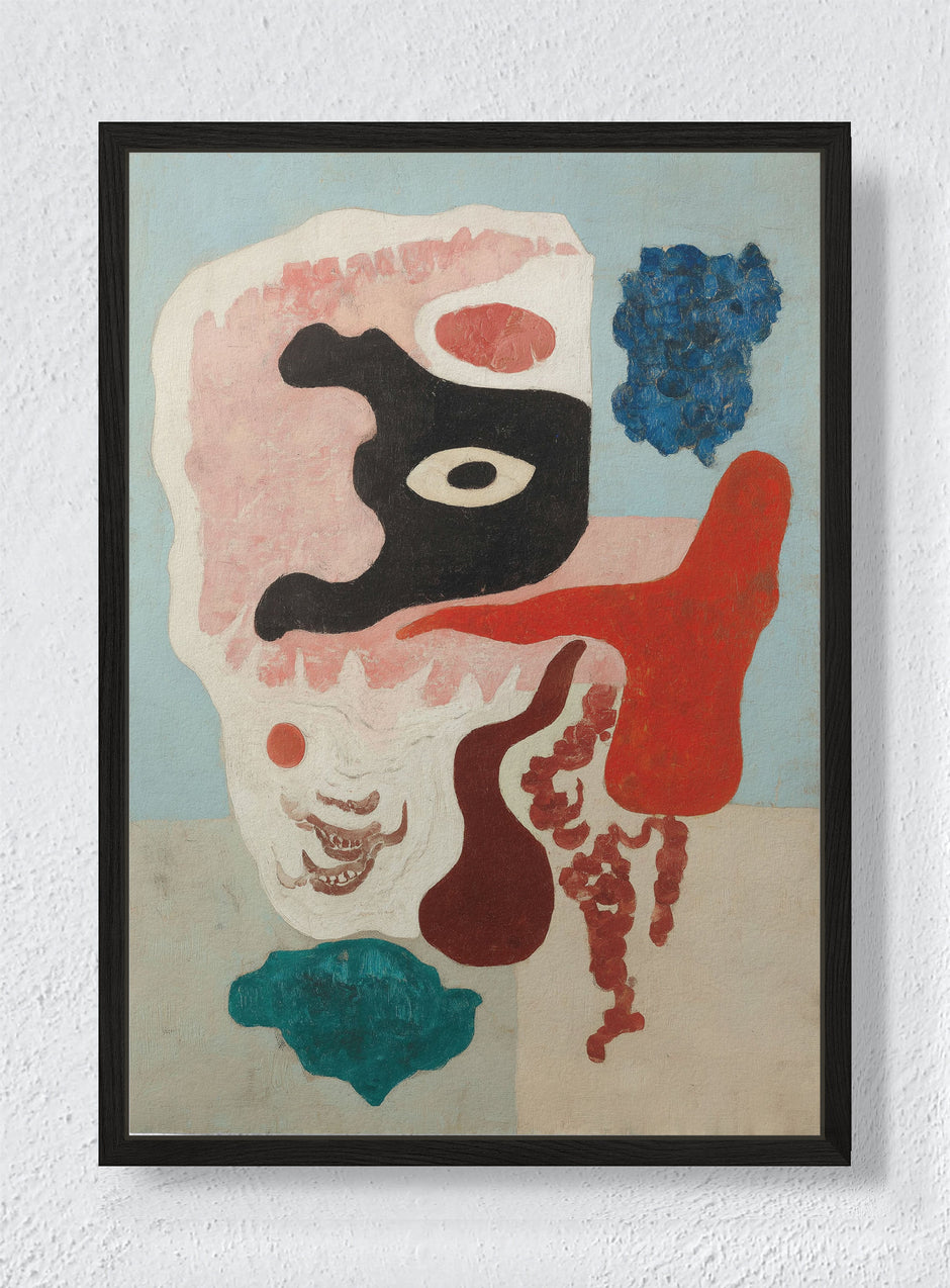 BODIES IN RECALL - Black frame canvas