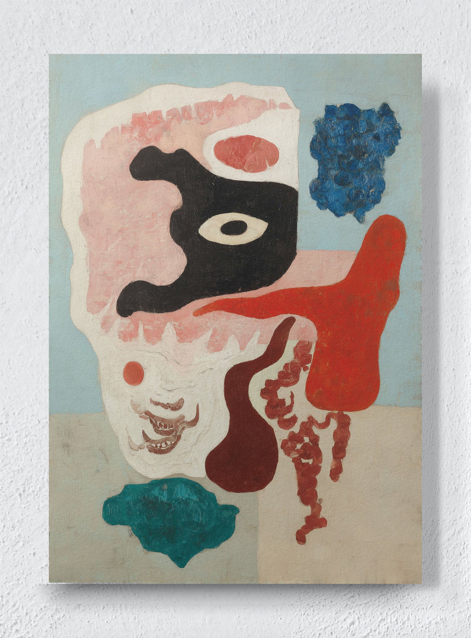 BODIES IN RECALL - Unframed canvas