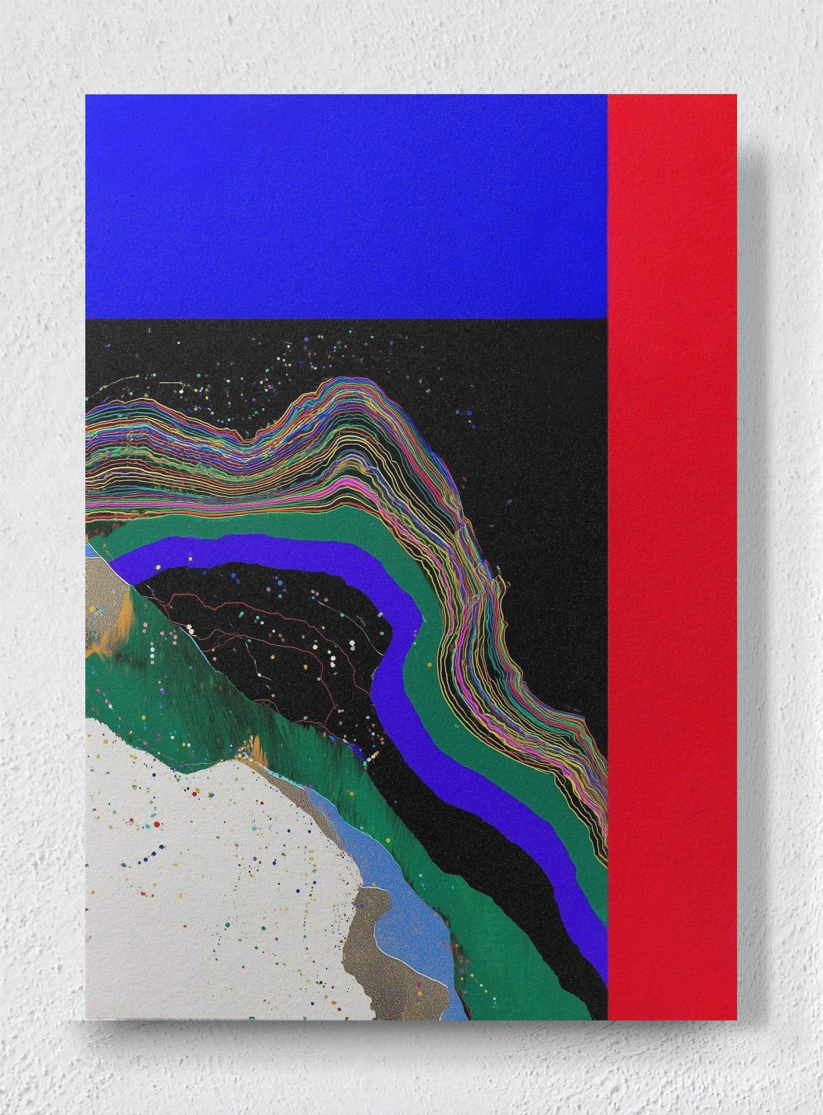 BOTANY AFTER MIDNIGHT - Unframed canvas