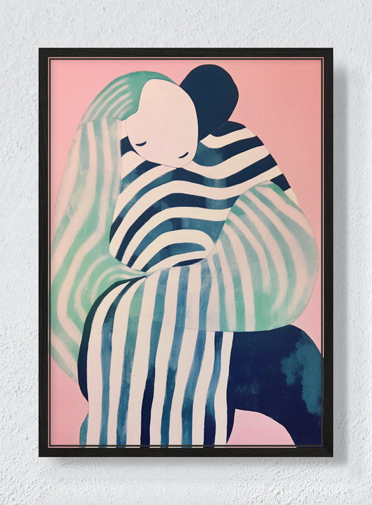 BOUND TOGETHER - Black frame canvas
