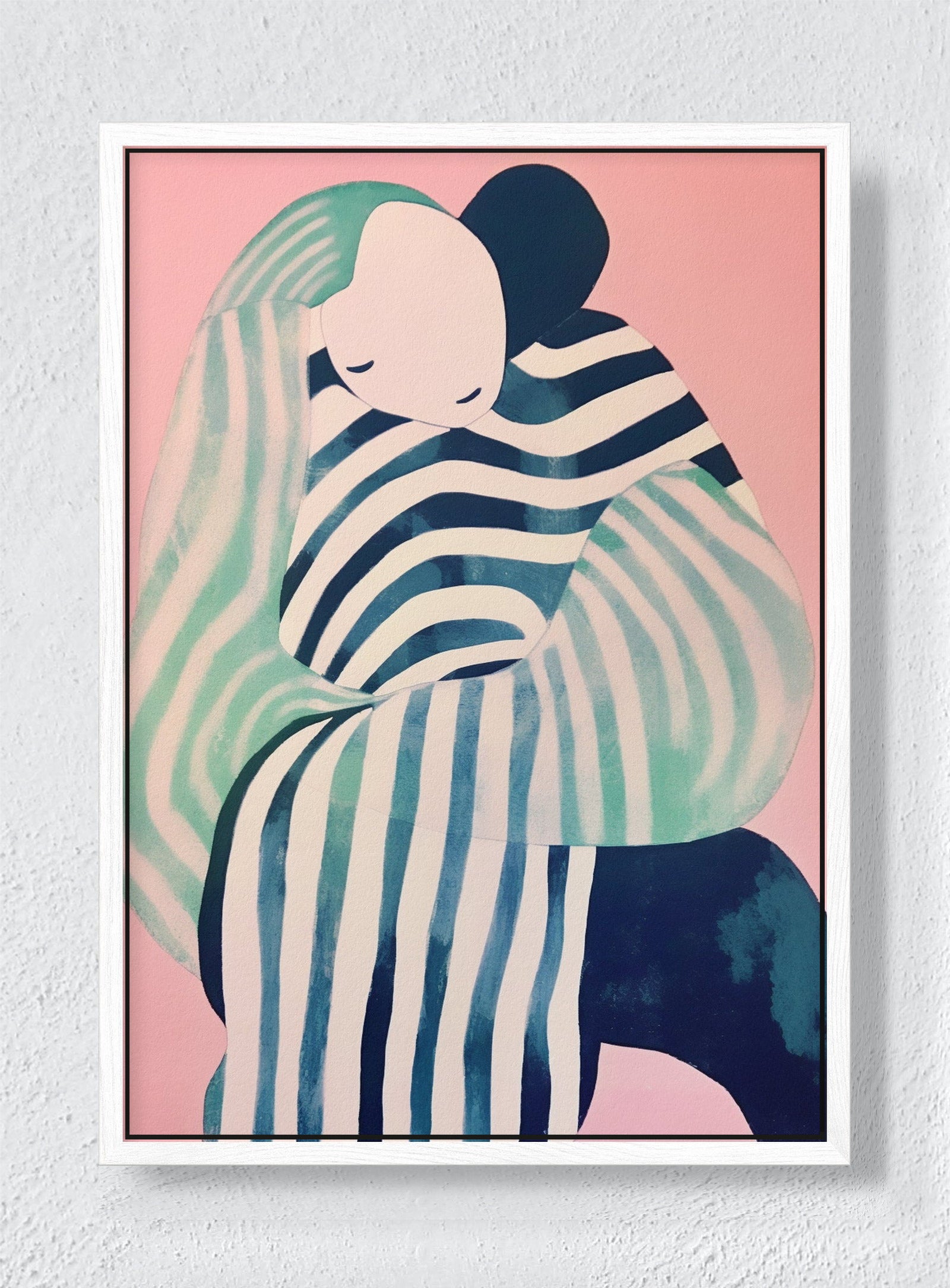 BOUND TOGETHER - White frame canvas