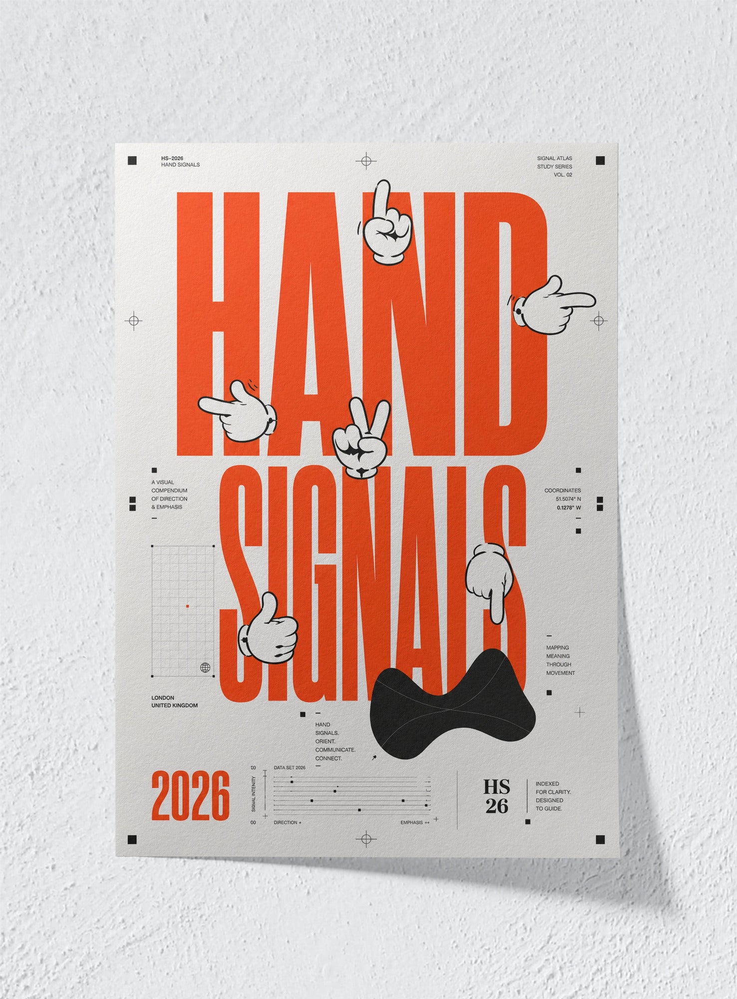 HAND SIGNALS - Unframed