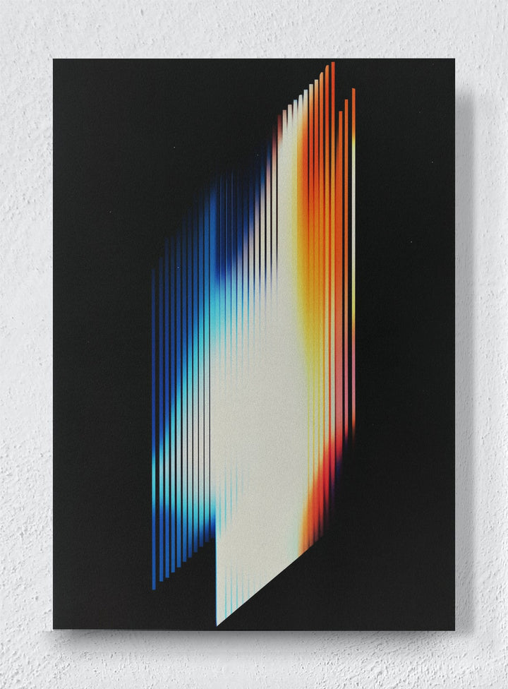 CHROMATIC PULSE - Unframed canvas