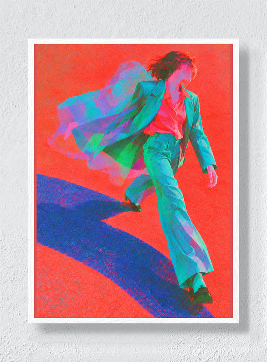Chromatic Stride - White Frame