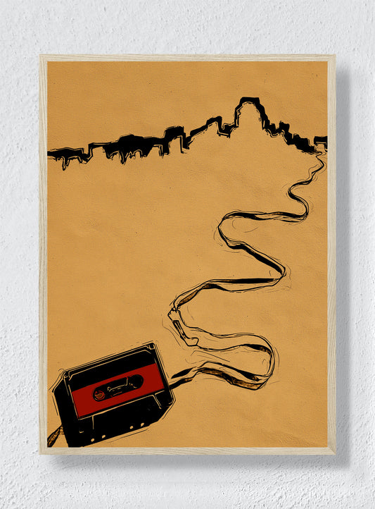 CITY ON TAPE - Natural Frame