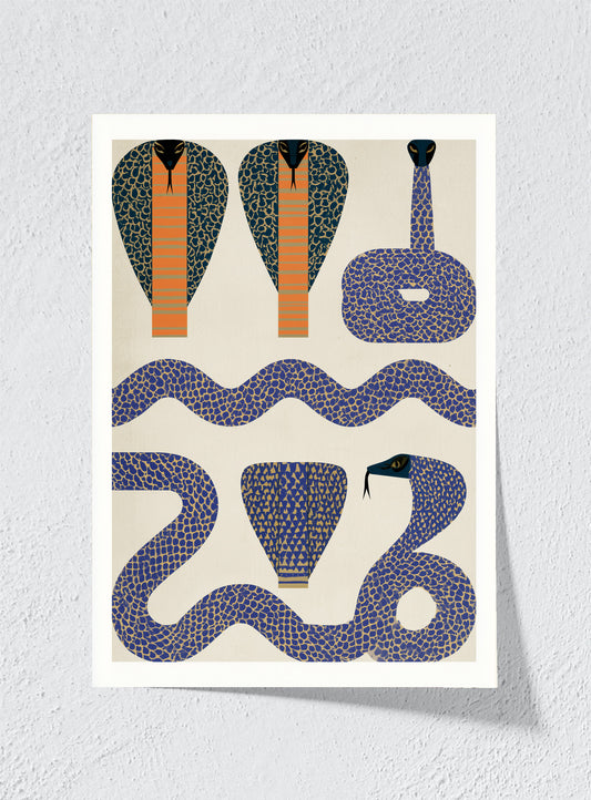 COBRA PATTERN - Unframed