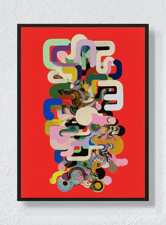 COLOUR TAKES THE LONG WAY - Black Frame