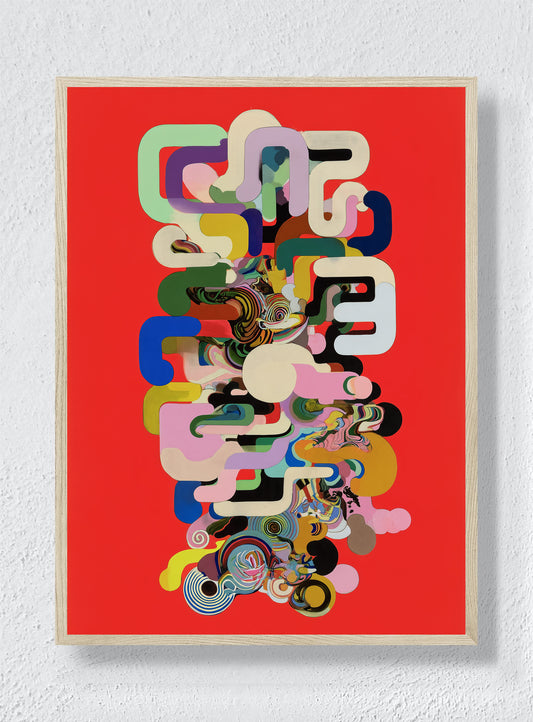 COLOUR TAKES THE LONG WAY - Natural Frame