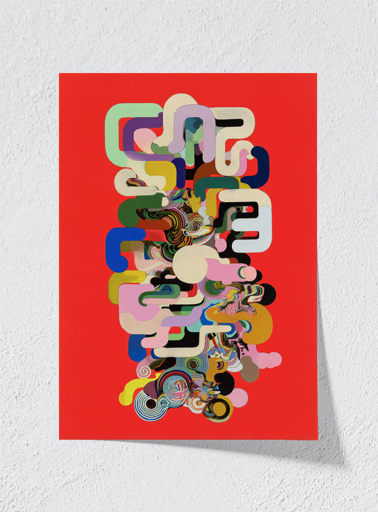 COLOUR TAKES THE LONG WAY - Unframed