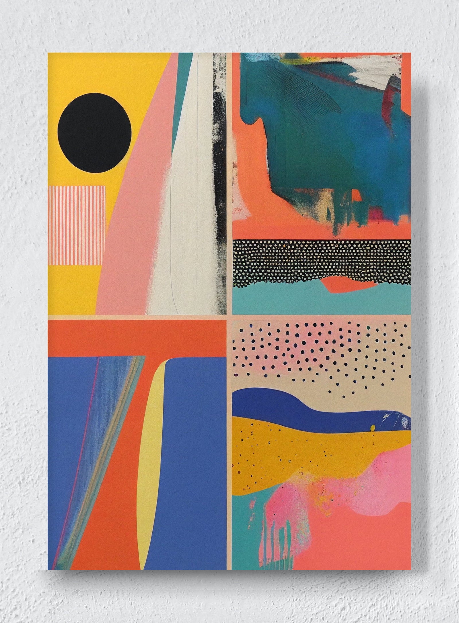 CONFETTI - Unframed canvas