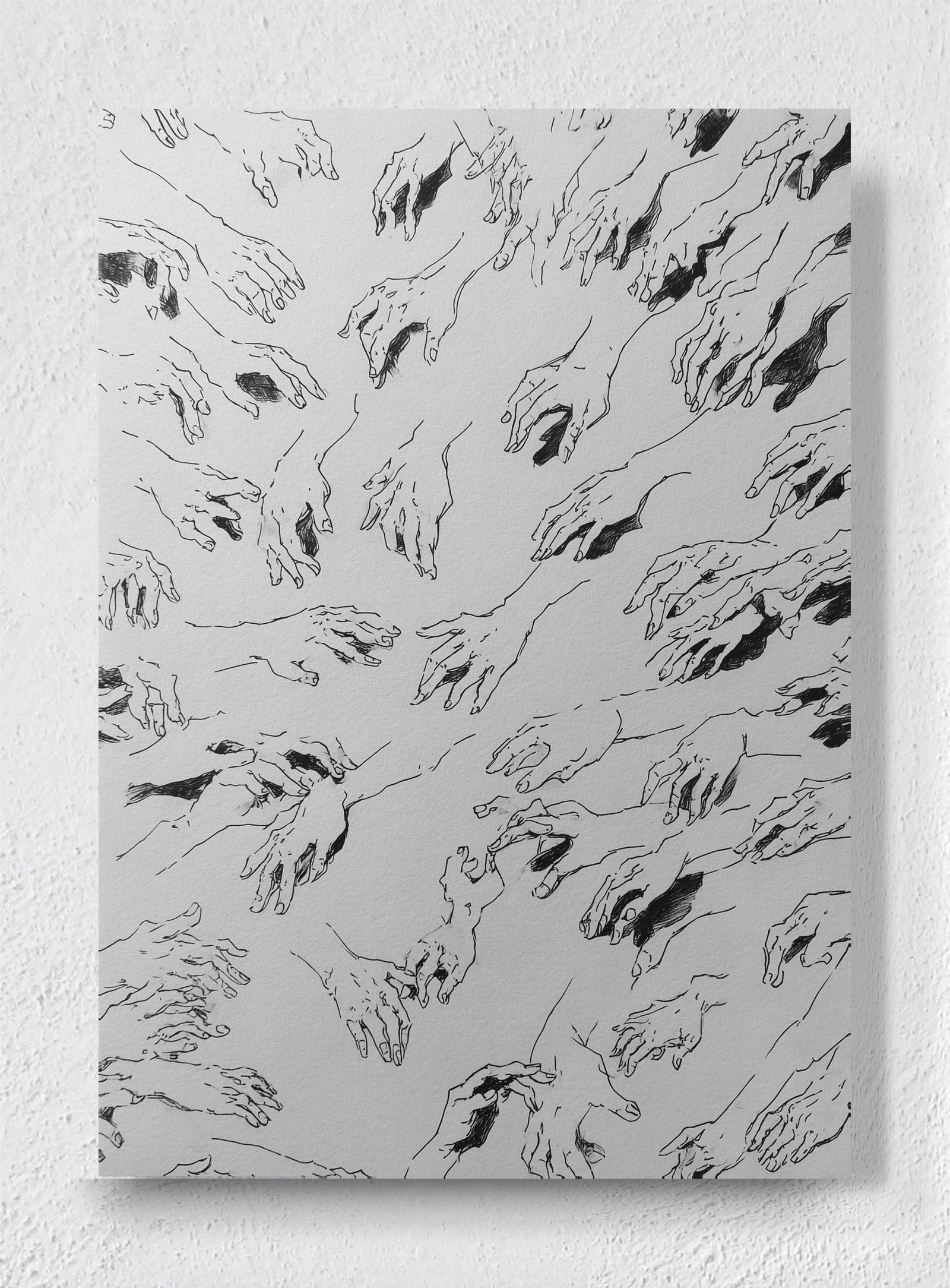 CROWD SURF - Unframed canvas