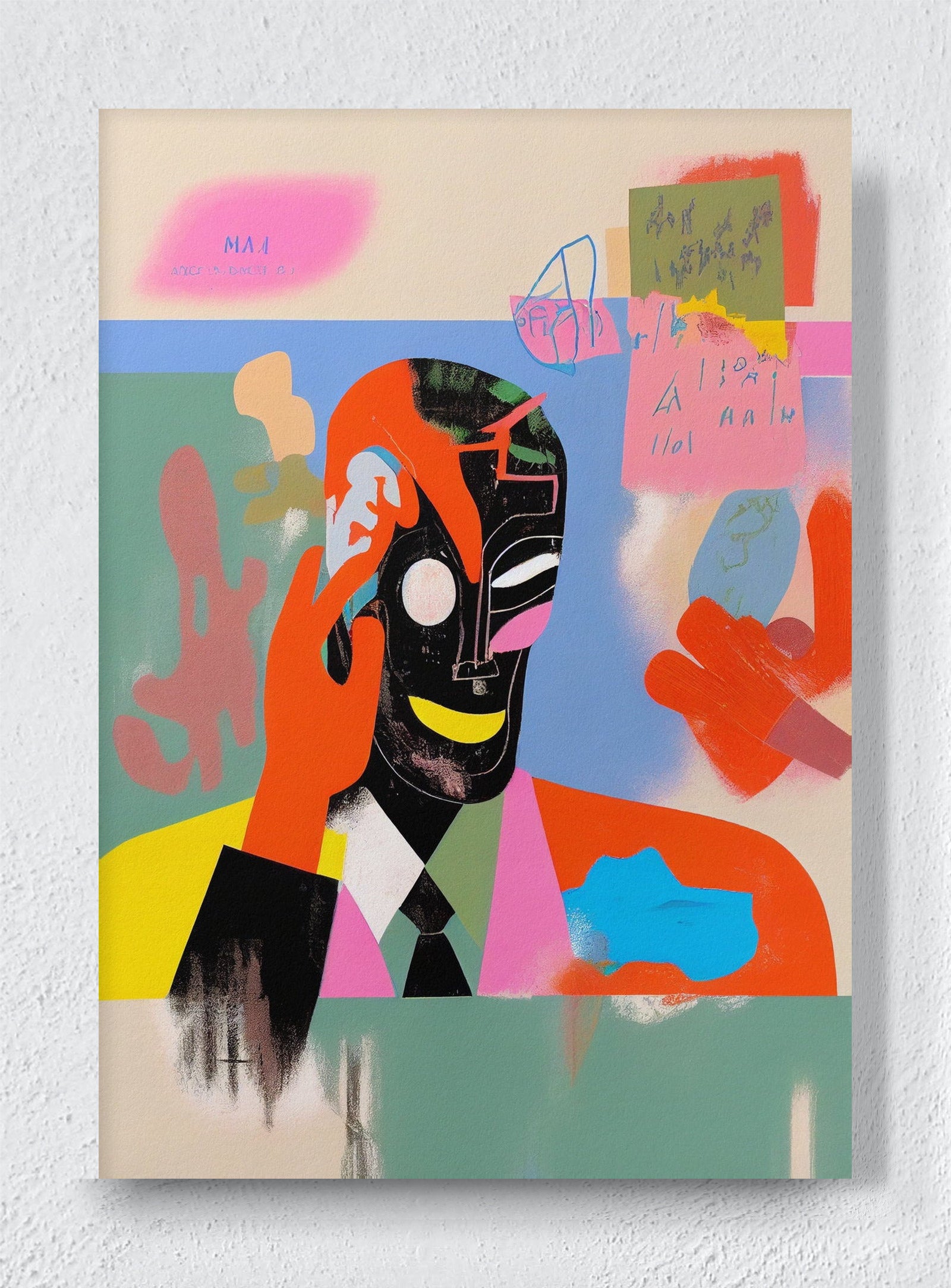 CUT & PASTE - Unframed canvas