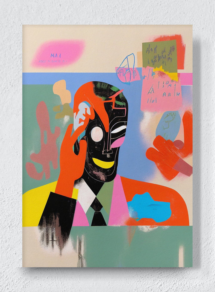 CUT & PASTE - Unframed canvas