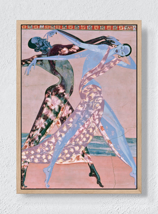 DANCE GOES ON - Natural frame canvas