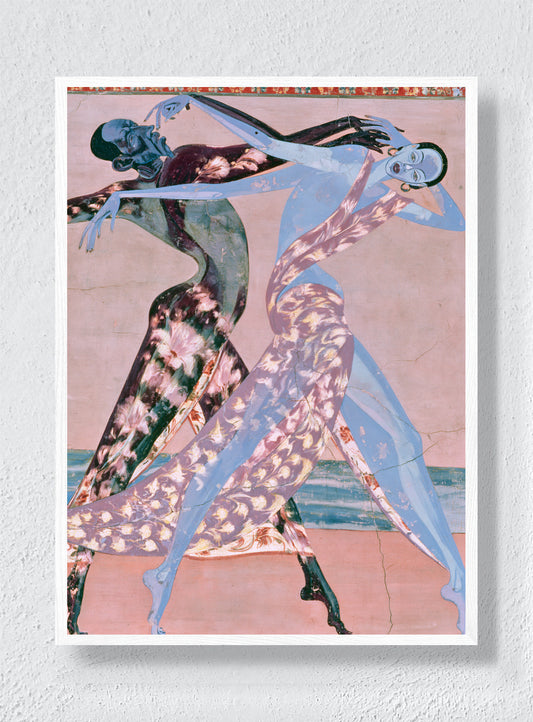 DANCE GOES ON - White Frame
