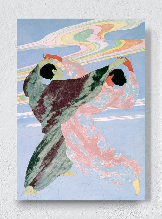 DANCING UNDER A PAINTED SKY - Unframed canvas