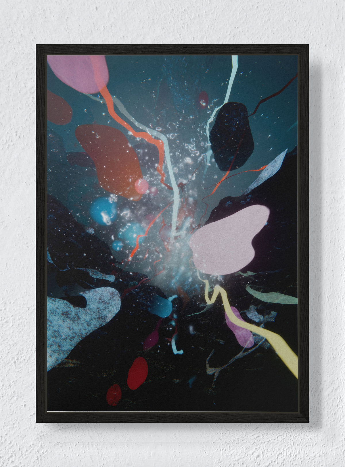 DEEP SPACE DREAM - Black frame canvas