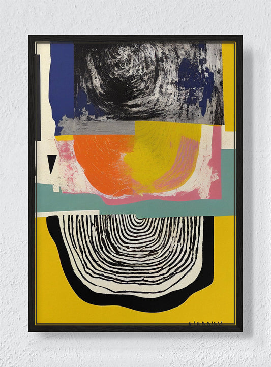 DREAM FORM - Black frame canvas