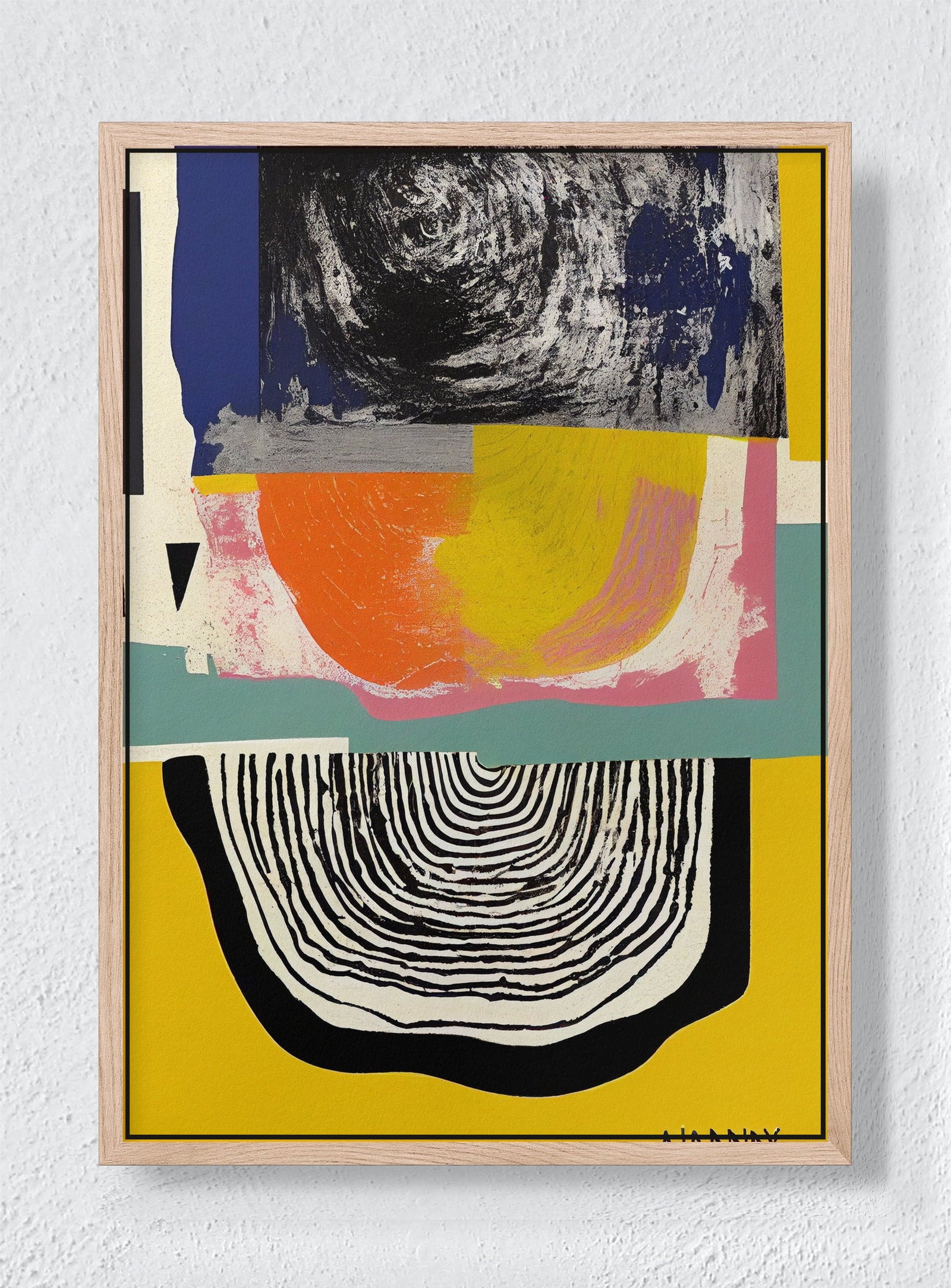 DREAM FORM - Natural frame canvas