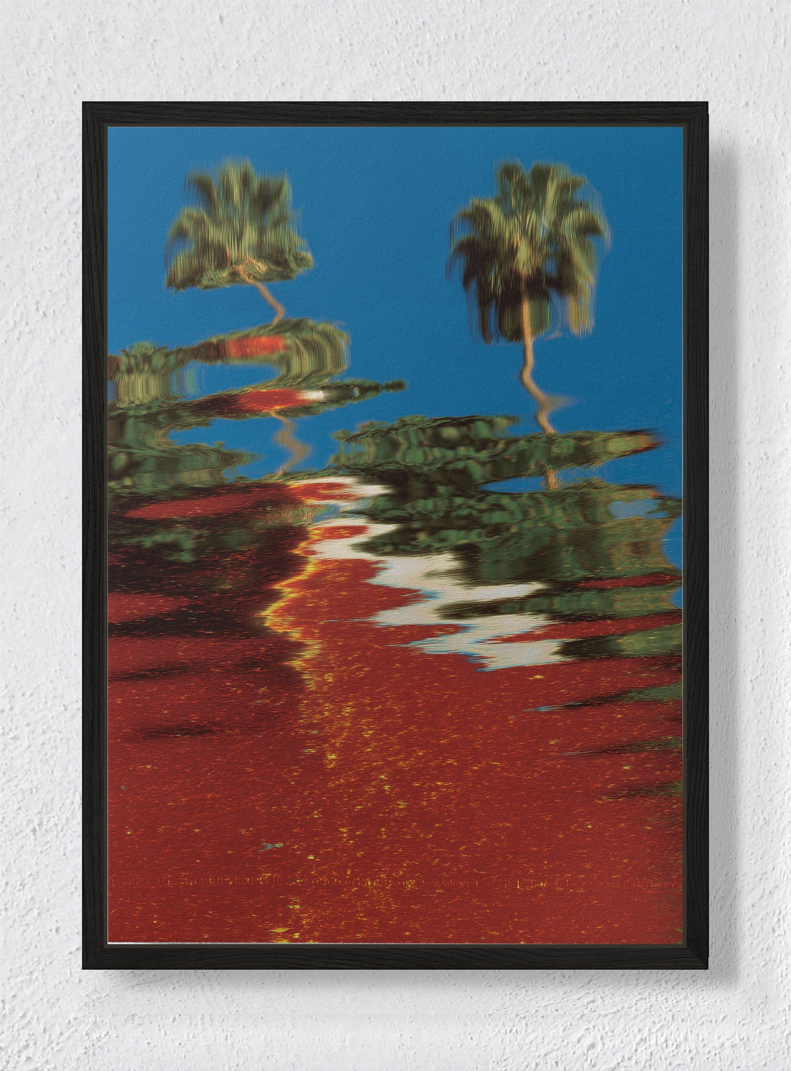 DRIFT OF ASH - Black frame canvas