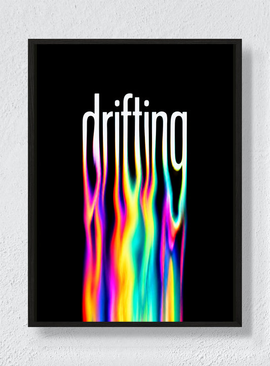 Drifting - Black Frame