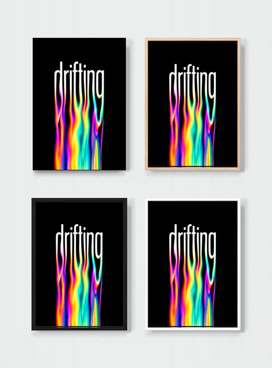 HUEDRA canvas frame comparison - DRIFTING