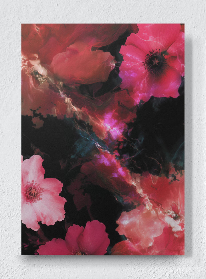 ELECTRIC BOTANICA - Unframed canvas