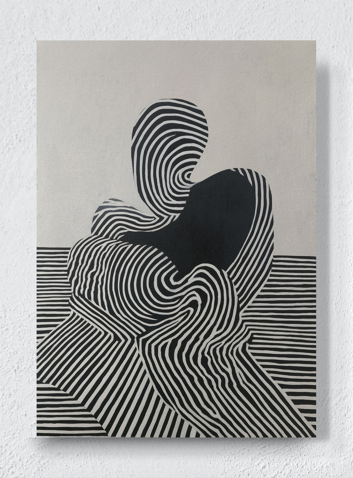 ELECTRIC TIDE - Unframed canvas