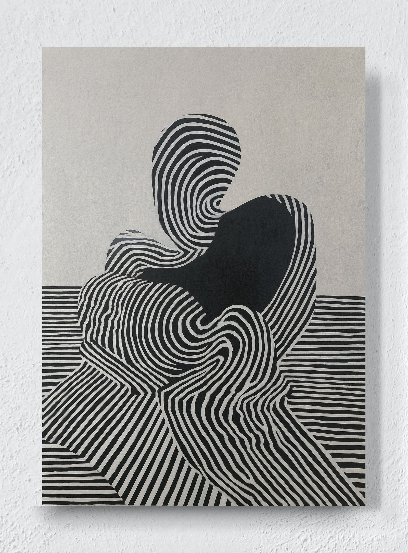 ELECTRIC TIDE - Unframed canvas