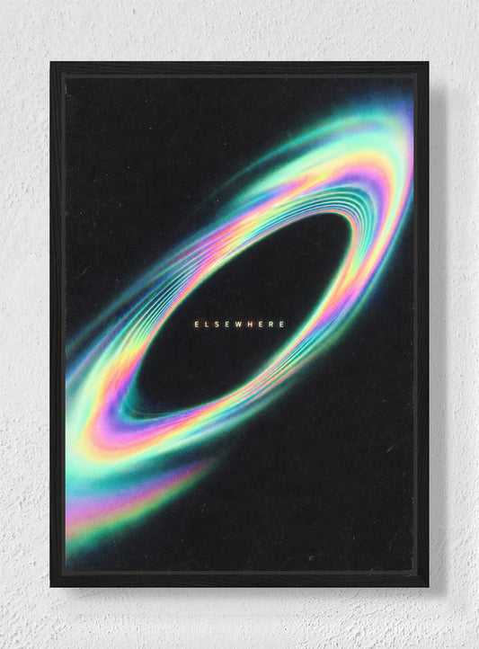 A PORTAL WITH NO DOOR - Black frame canvas