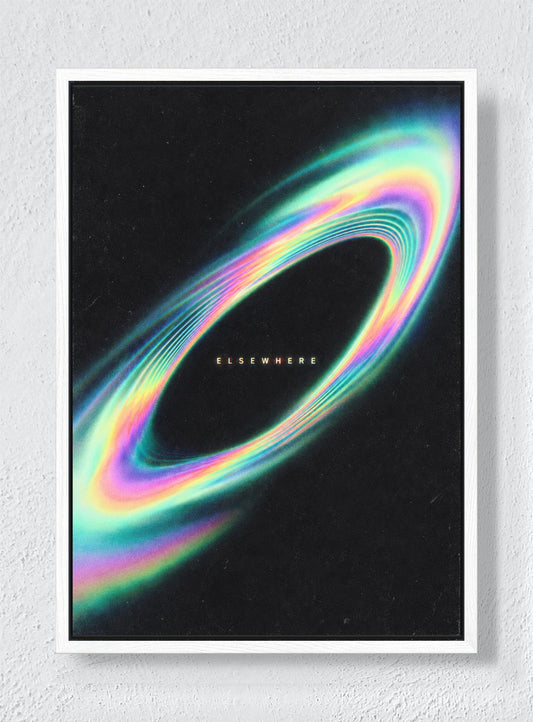 A PORTAL WITH NO DOOR - White frame canvas