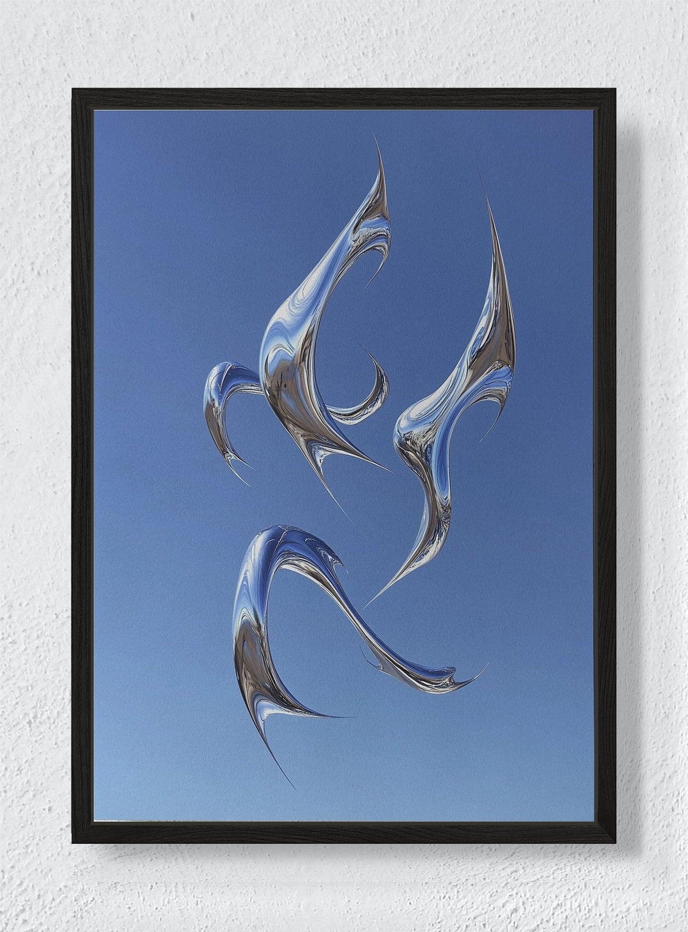 ETHEREAL WINGS - Black frame canvas