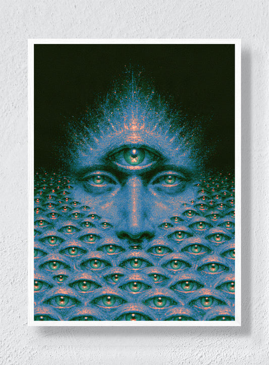 EVERY EYE OPEN - White Frame