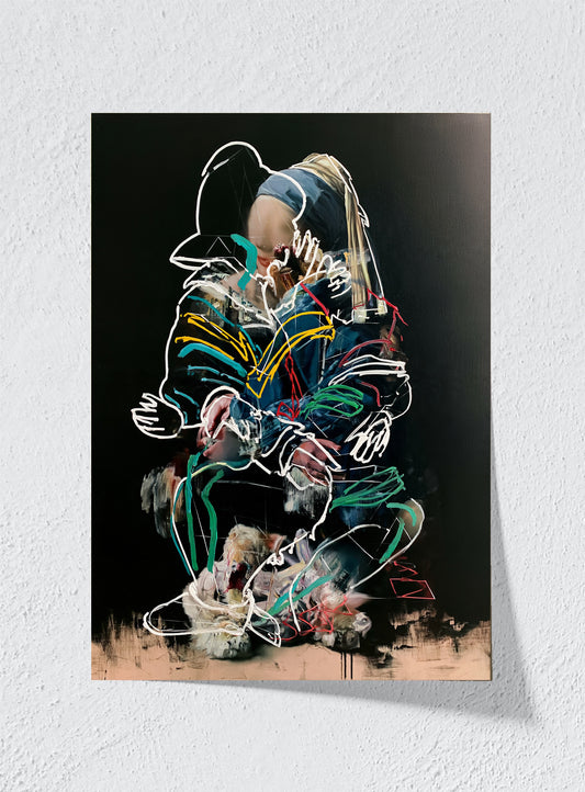 EVERY GESTURE AT ONCE - Unframed