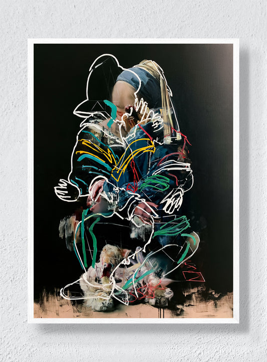 EVERY GESTURE AT ONCE - White Frame