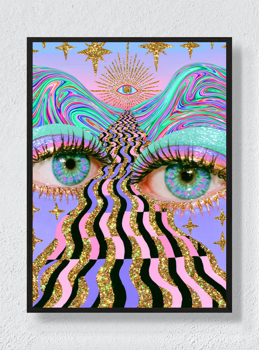 EYES ABOVE THE WAVES - Black Frame