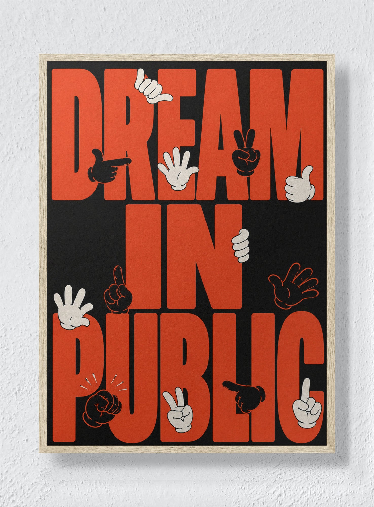 DREAM IN PUBLIC - Natural Frame