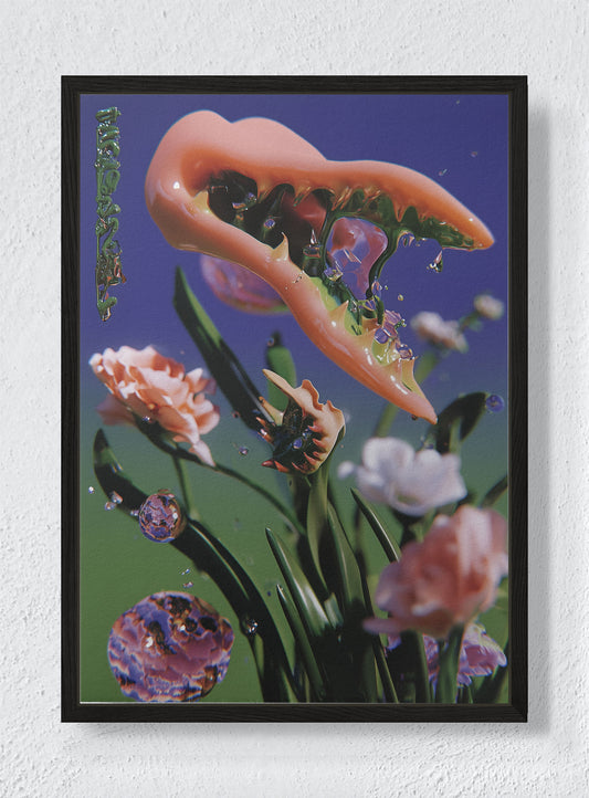 FALLOW SWELL - Black frame canvas