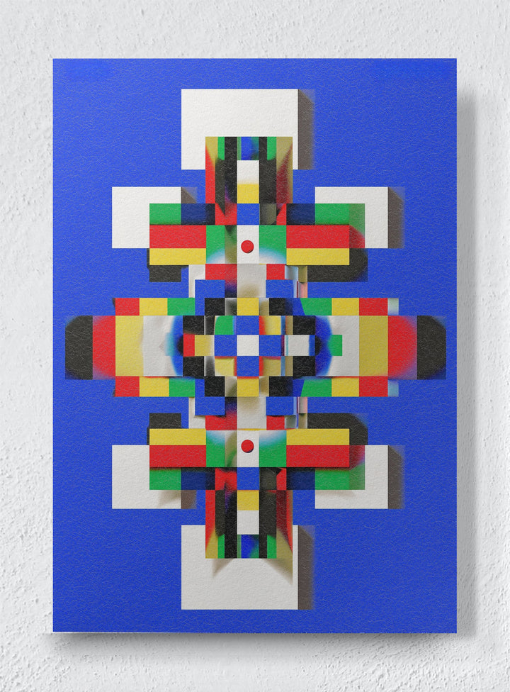 FIELDS IN NEGOTIATION - Unframed canvas