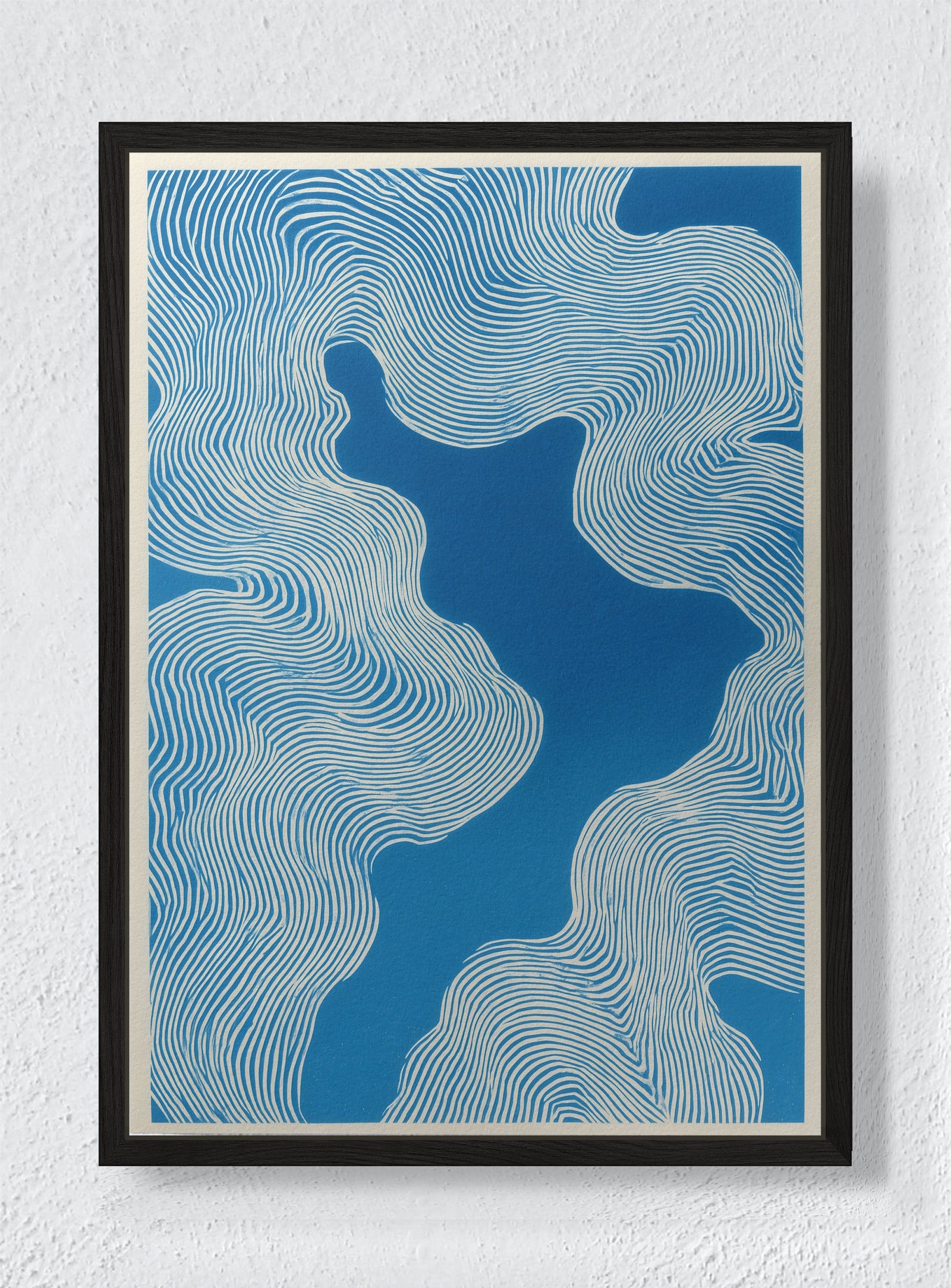 FLOW STATE - Black frame canvas