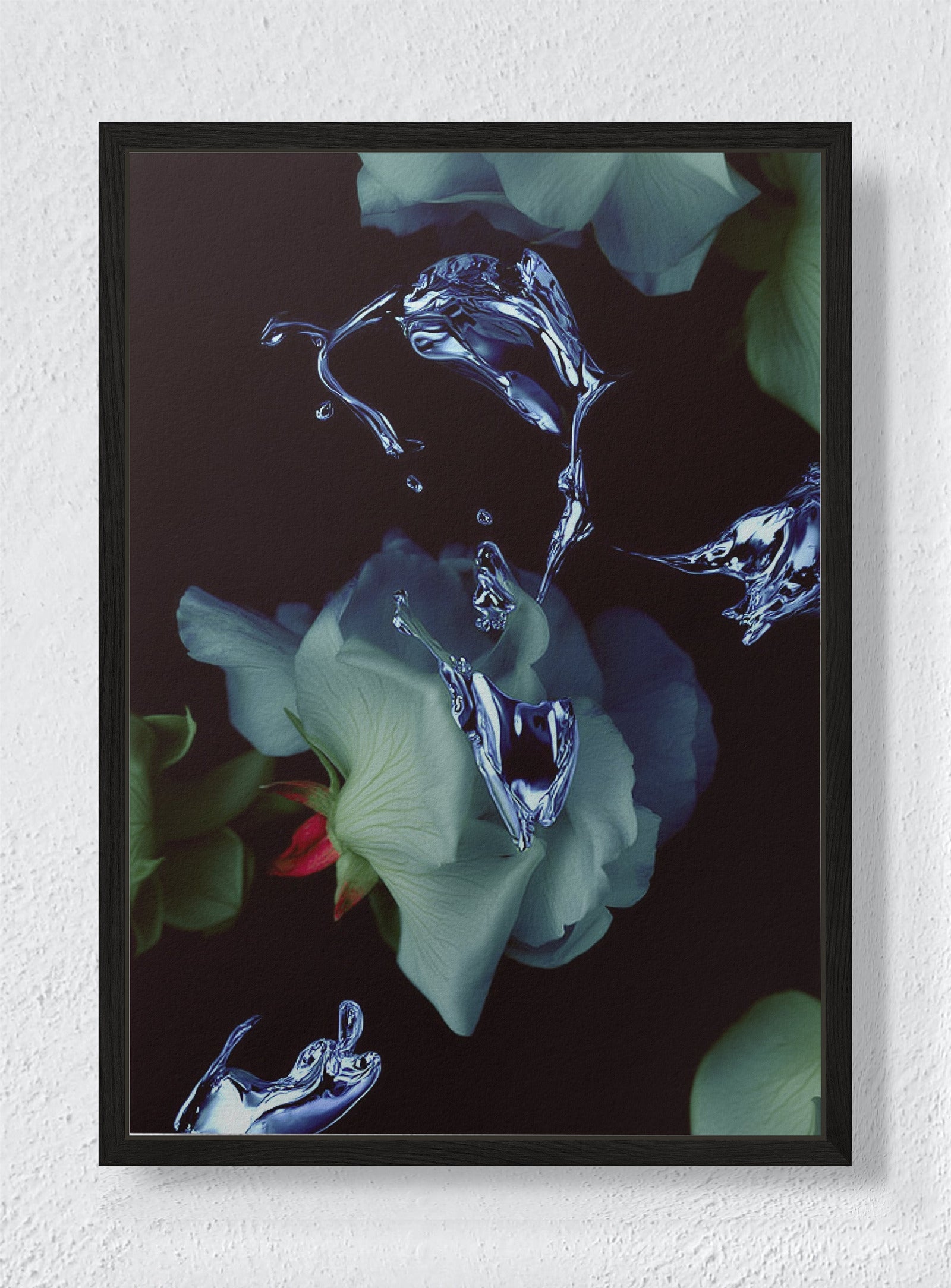 FLUID BOTANICA - Black frame canvas